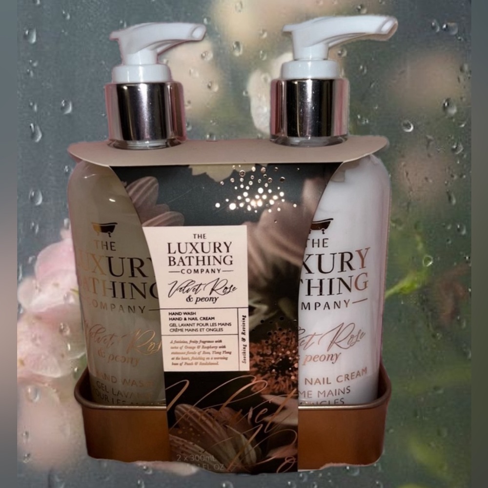 Unopened Rose scented wash and lotion